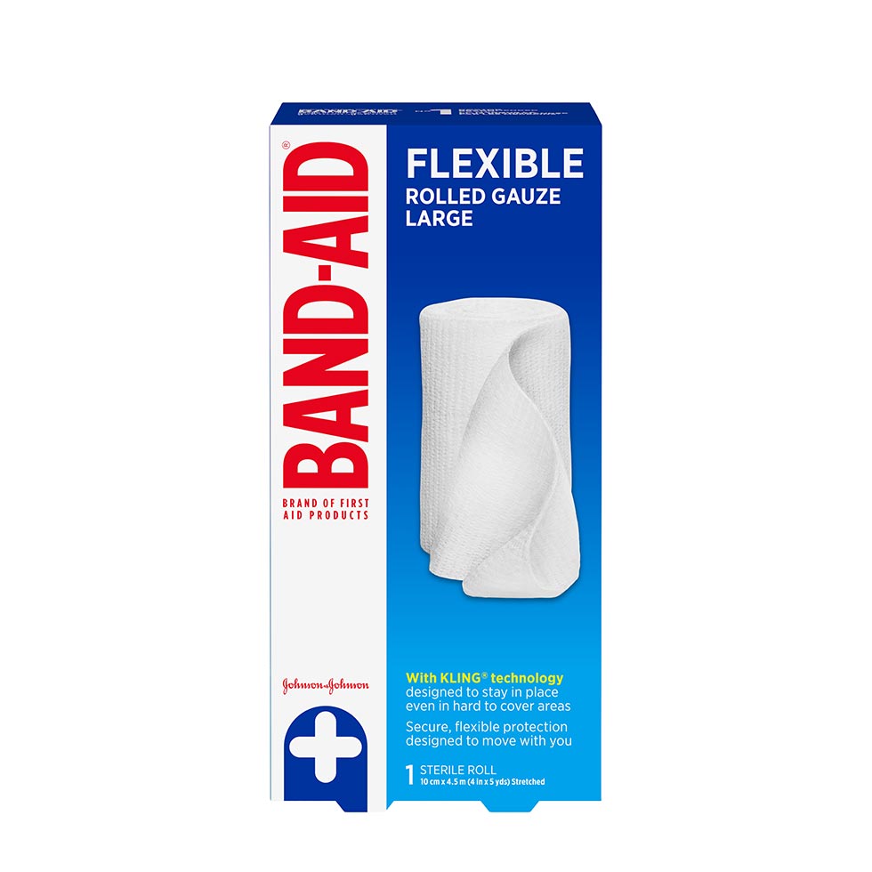 Band-Aid sterile large gauze roll