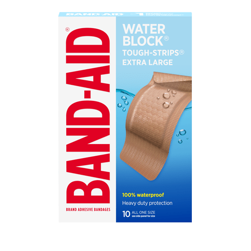 Band-Aid water block extra large bandages